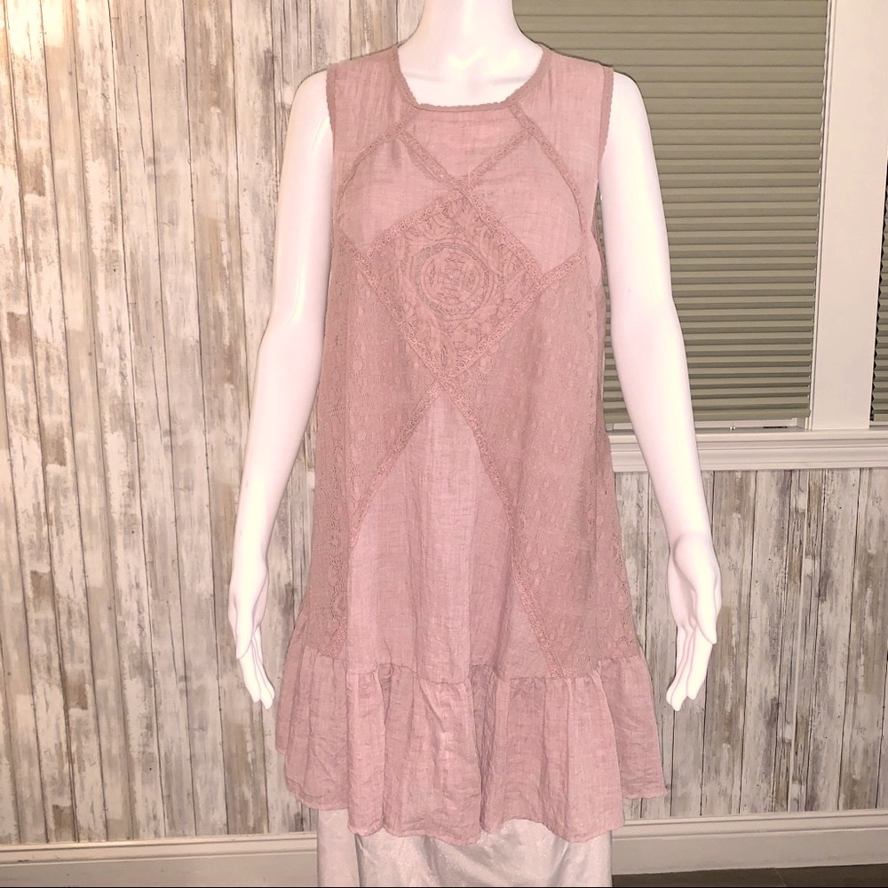 Umgee Dusty 🌷Rose Tunic